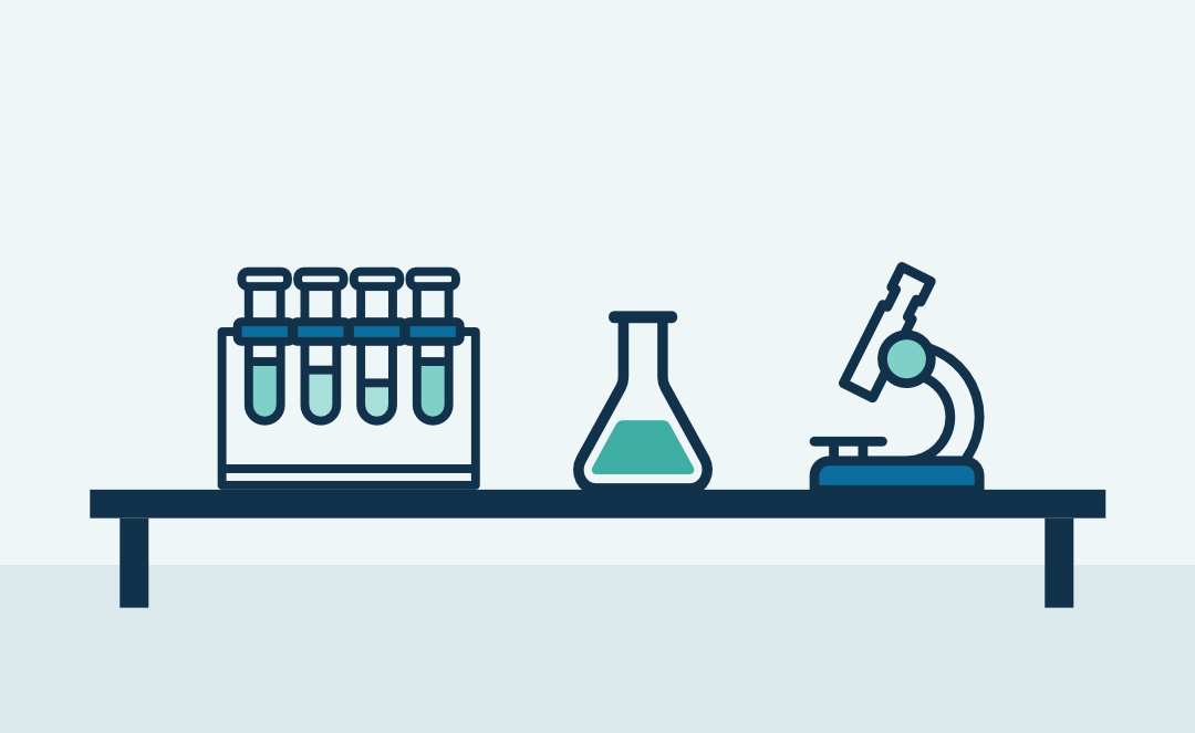 Laboratory research illustration